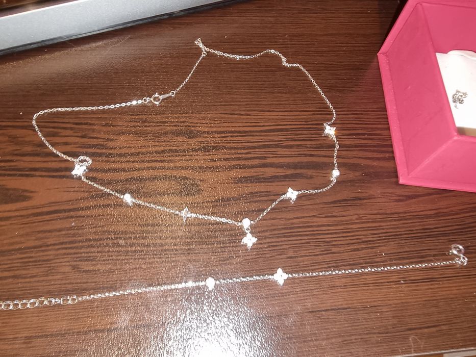 Дамски сребърни бижута Celestia с Родий и Цирконий