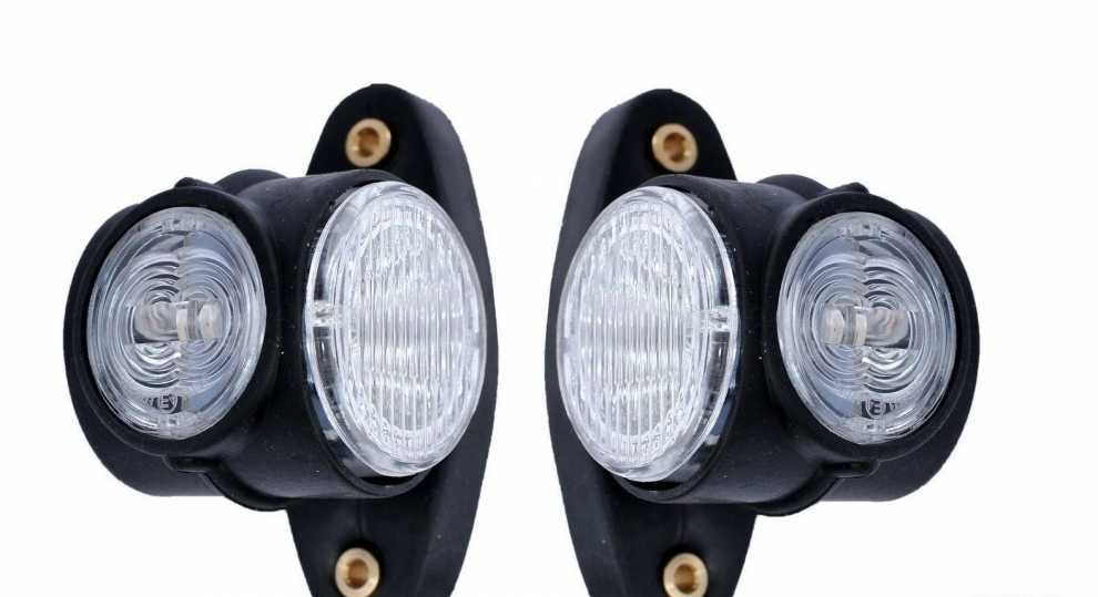 LED габарити тип рогче 12V-24V комплект 2 броя за камион, ремарке, бус