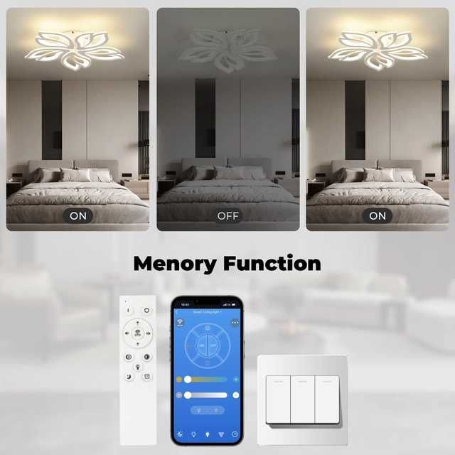 Smart LED Полилей 48W 6500 lm Димируем 3000-6500K