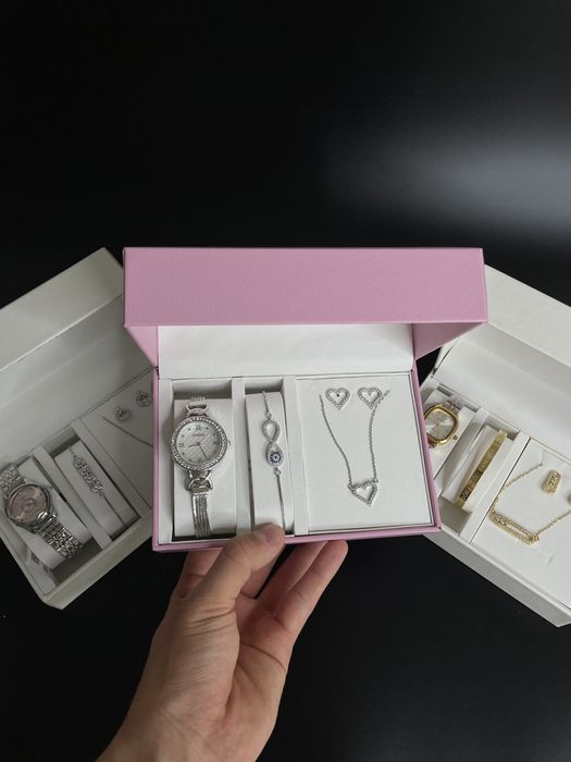 Часы для девушек, Подарки для девушек, Набор, Комплект для девушек