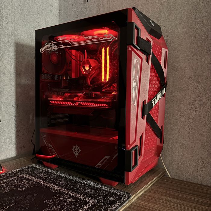 Геймърски компютър | Zaku II Edition | 3060 12GB Rog Strix | AMD 5 5600X