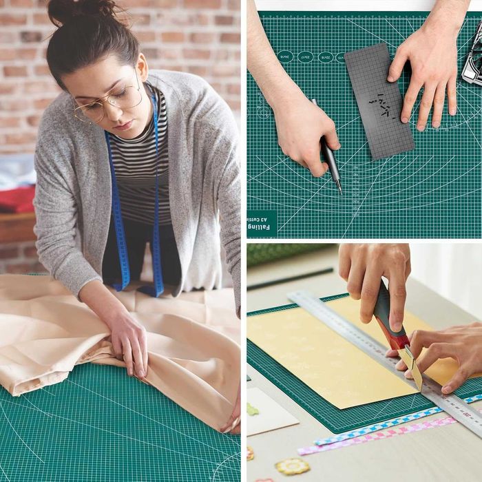 Planseta de taiere auto-regenerabila A2 modelism crafting verde 60x45