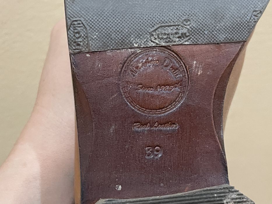 Сапоги кожанные Massimo Dutti, 39 размер
