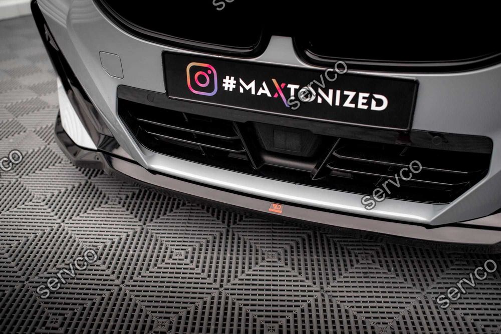Prelungire splitter bara fata Bmw Seria 2 Coupe M-Pack M240i G42 2021- v1 - Maxton Design