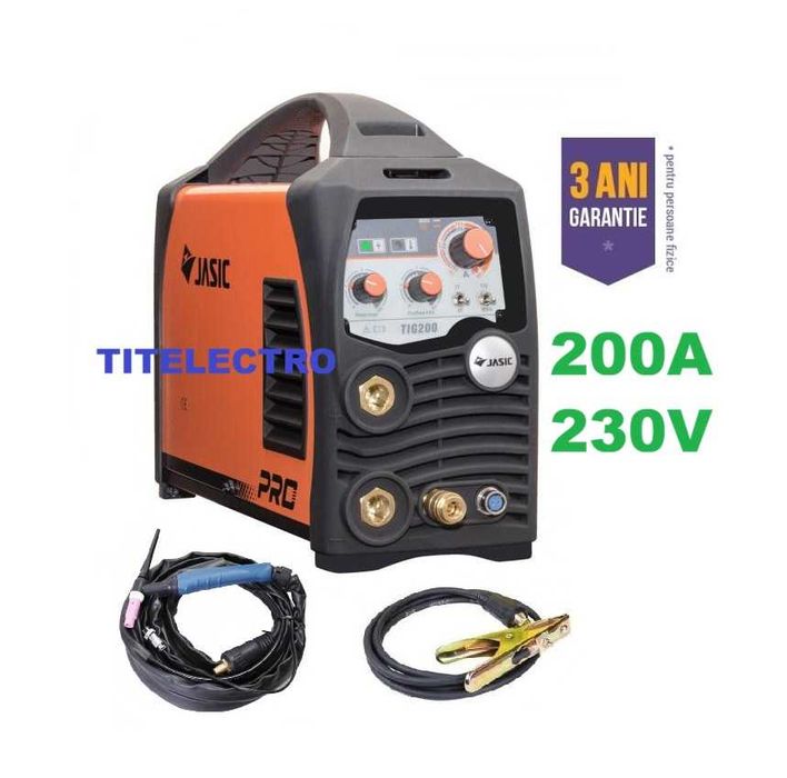 TIG 200 W207 JASIC - Aparat sudura fier inox cu argon si wolfram
