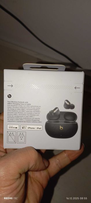 Căști Beats studio Buds negru +gold