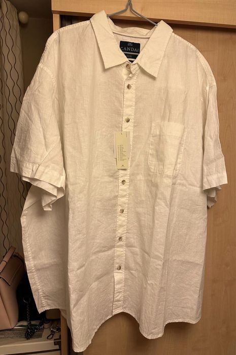 Camasa alba 6XL cu eticheta