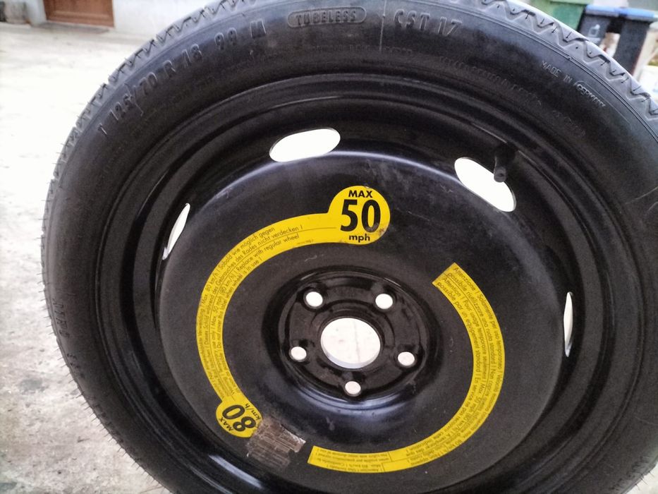 Roată de rezervă slim 5x112