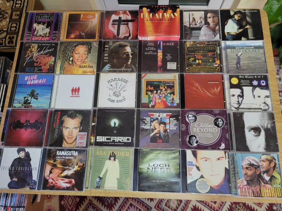 cd-uri audio originale 1, pret pe bucata