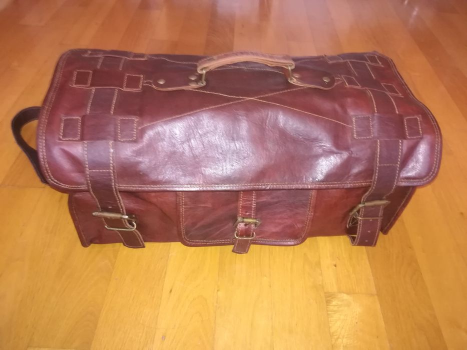 Geanta Piele Naturala Handmade Maroc NOUA