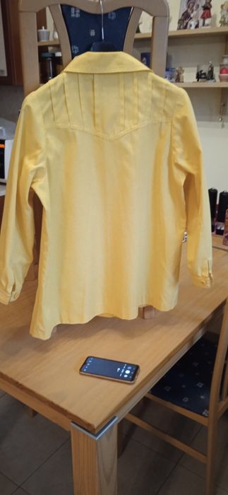 Дамско лятно сако, жълто