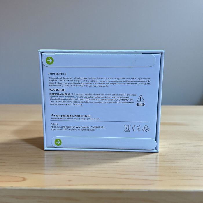 Apple AirPods Pro 3 НЕразопаковани