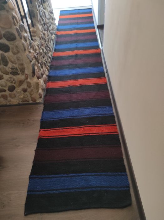 2 бр Вълнени черги ръчно тъкани