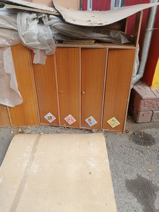 Шкаф одёжный детский 4 секции бу