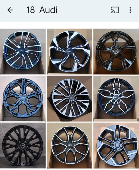 Jante 18 Audi  RS6 Style Maro Satin
 Jante Noi cu Factura si Garantie ‼️autohauss.ro‼️