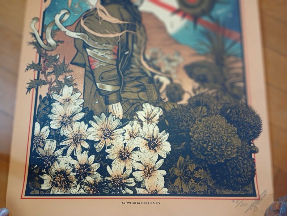 Оригинален лимитиран плакат METALLICA – №35/70