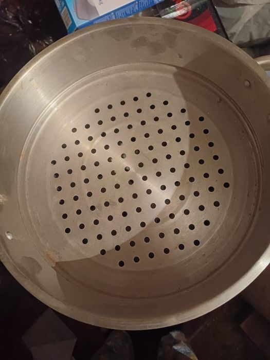 Мантоварка никелированная