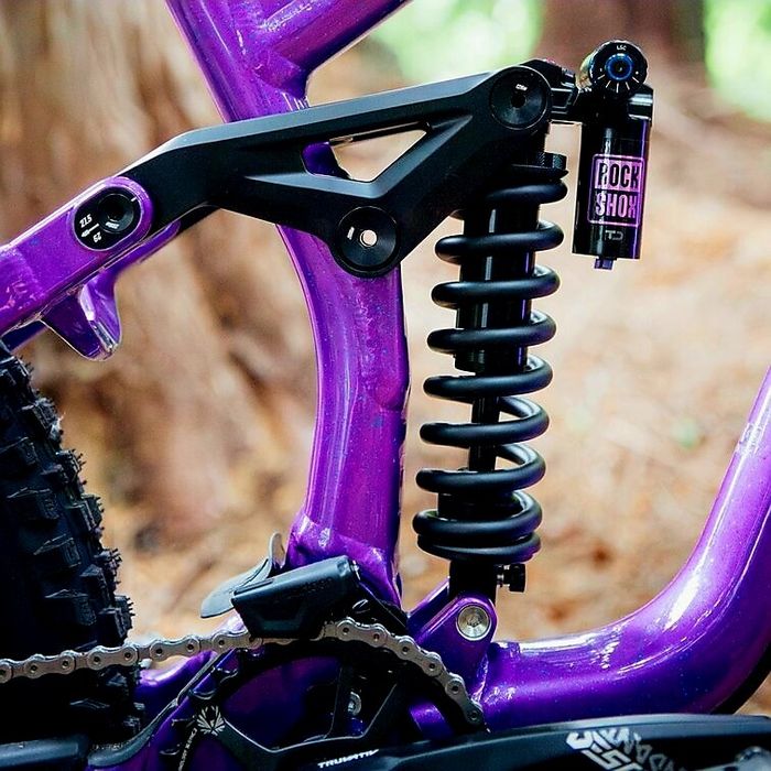 Marin Quake MX DH/FR Frameset Purple Fade L Рамка Велосипед Колело