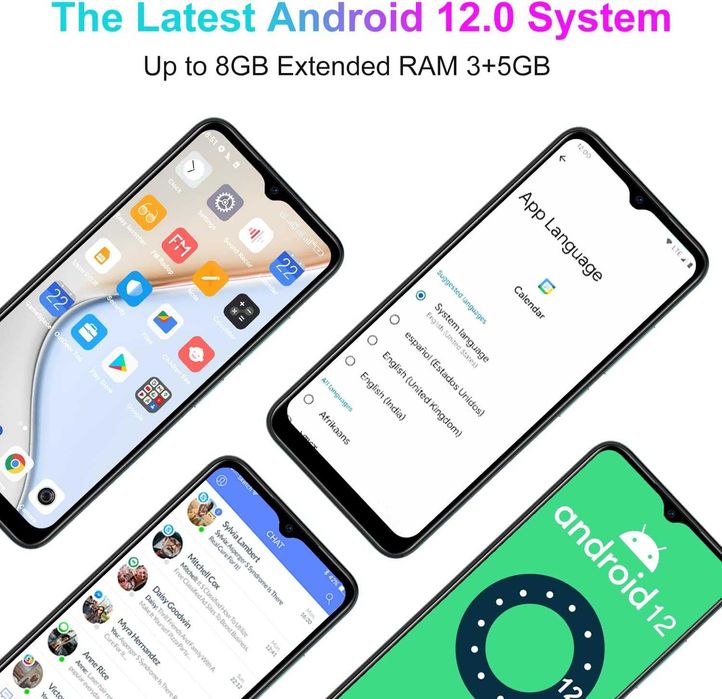 Dodgee X98 Gree6Gb.ROM/8GB,Android 12,4200mAh,4G 8MP+5MP Sigilat!