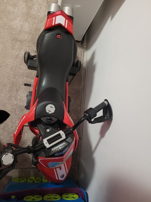 Motocicleta electrica Peg Perego Ducati , 12V, 3 ani +, Negru /