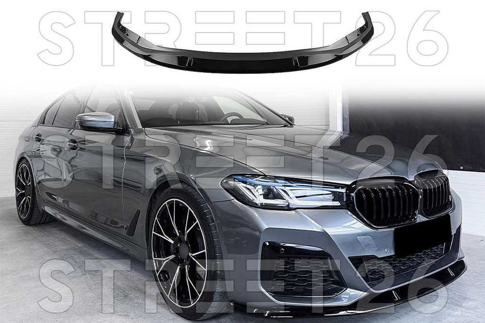Prelungire Bara Fata BMW Seria 5 G30 G31 LCI (20-23) M Sport Negru V1