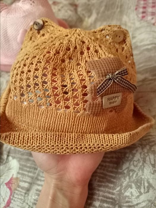 Шляпки детские летние