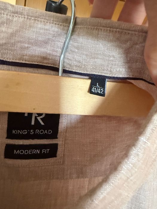 Мъжка ленена риза King’s Road, размер XL