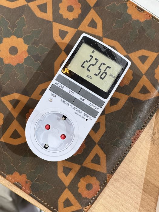 Программируемая розетка с таймером