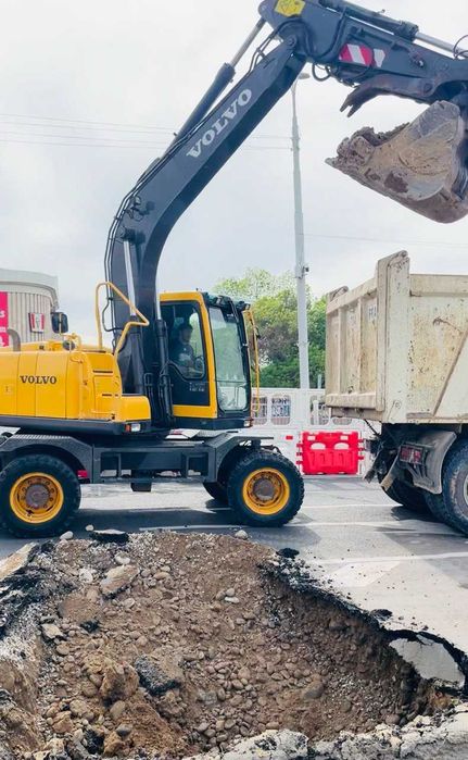 УСЛУГИ ЭКСКАВАТОРА АРЕНДА,ekskavator xizmati arenda  ,Volvo 145