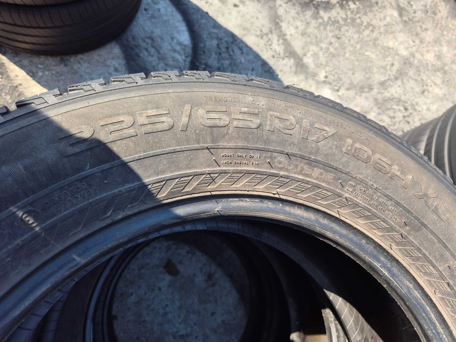 4 Anvelope VARA - 225/65/17 106H XL - NOKIAN SUV - Stare F BUNA - DOT 2017 !
