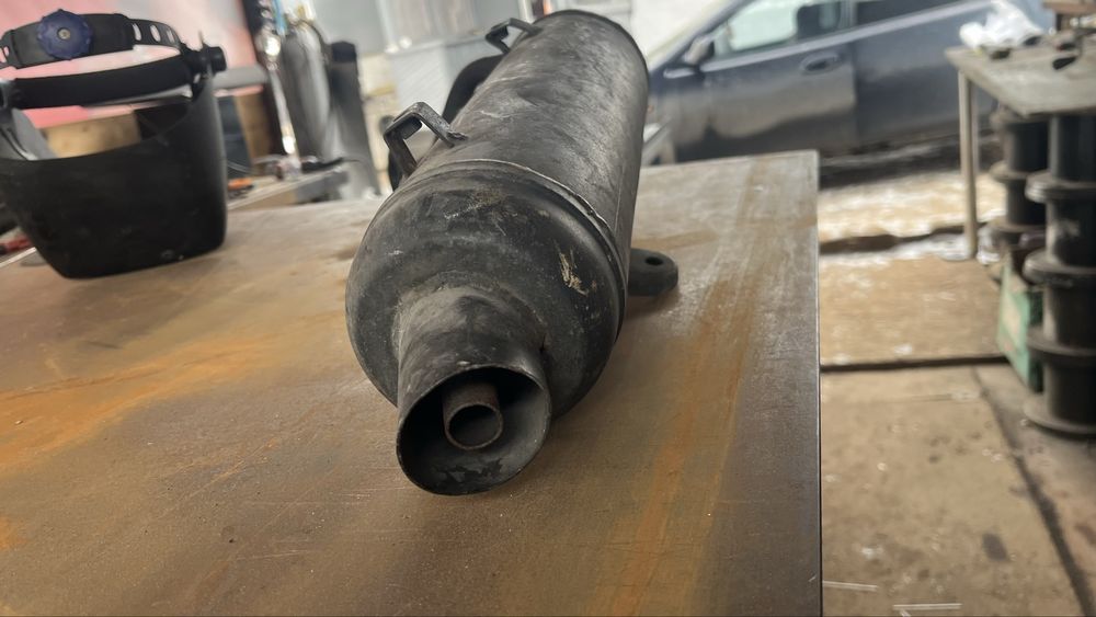 Глушитель от мопеда