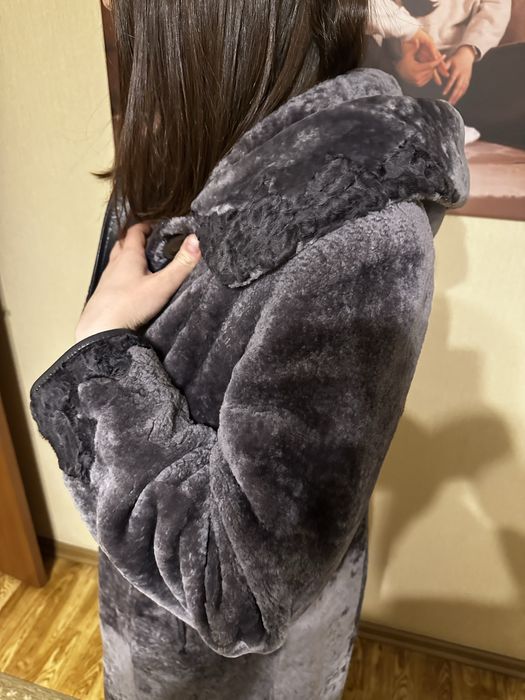 Шуба мутон 48 размер