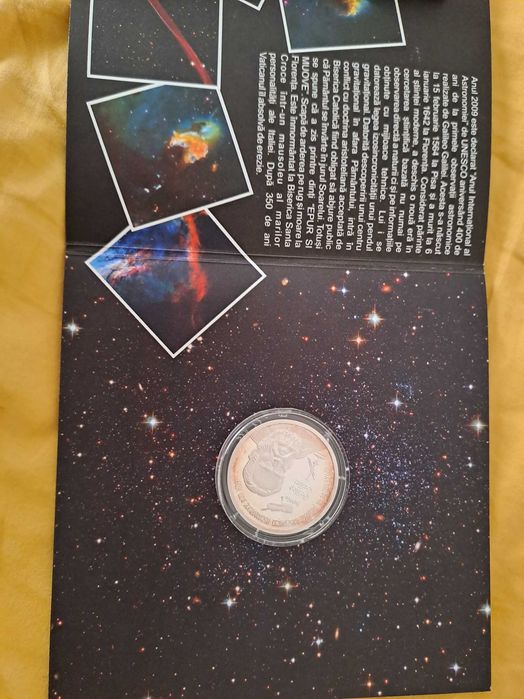 Monetaria Statului  - 400 de ani de la primele obs ale lui Galileo