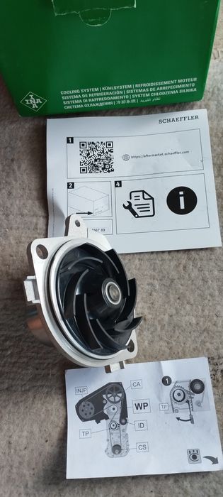 Водна помпа zafira b 1.9 120 к. с.