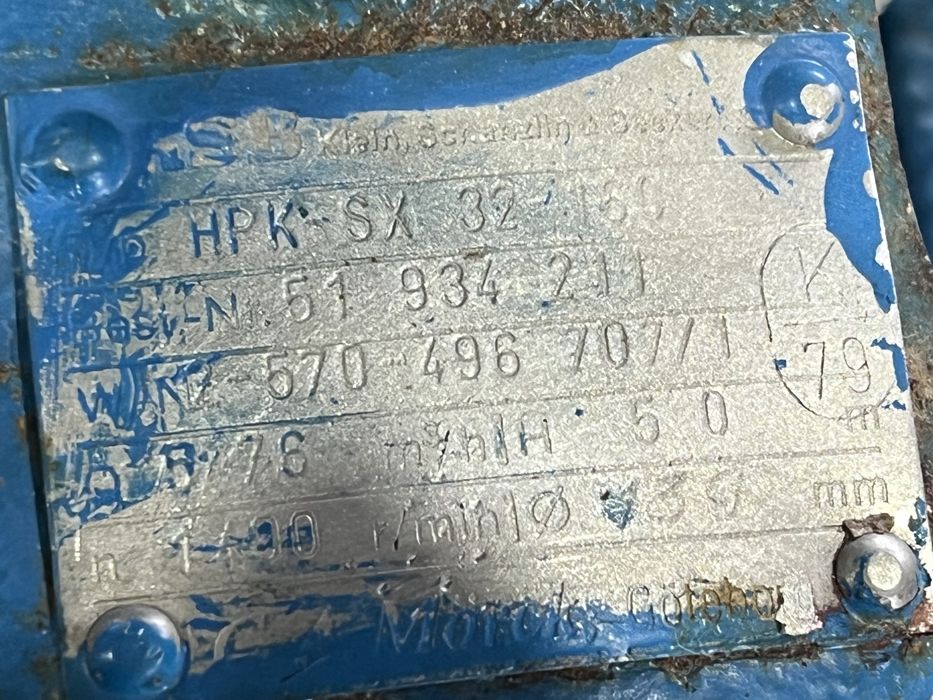 Водна помпа с неръждаемо челно уплътнение