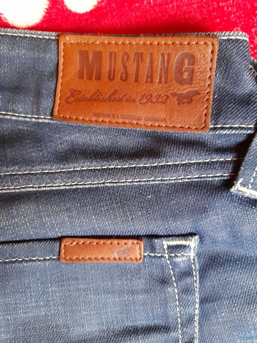 Blugi dama, jeans skinny marca Mustang bleumarin, marimea 36 S- ca noi