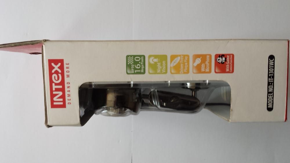 Camera web Intex IT1301WC, CMOS, 640x480px, USB 2.0