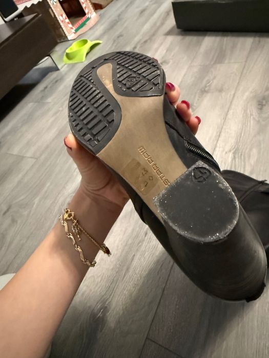 G-Star RAW дамски ботуши от естествена кожа