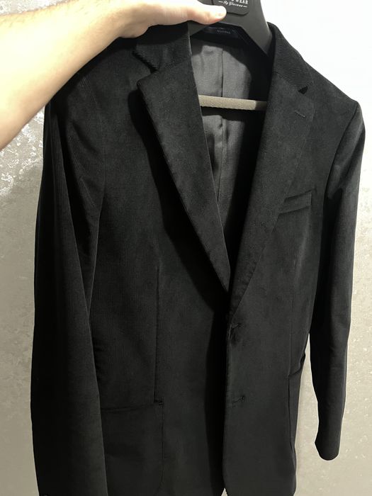 Пиджак велюровый