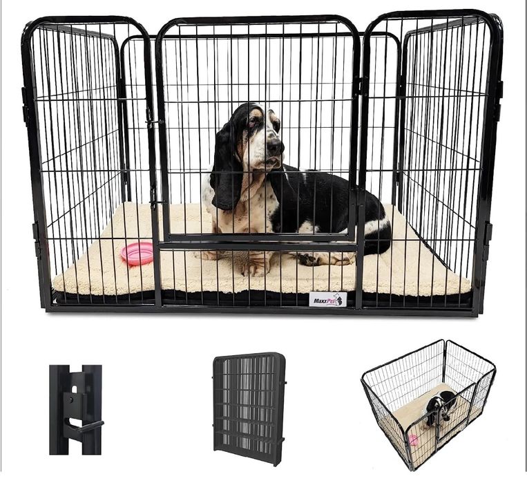 Солидно заграждение за малки, средни и големи породи