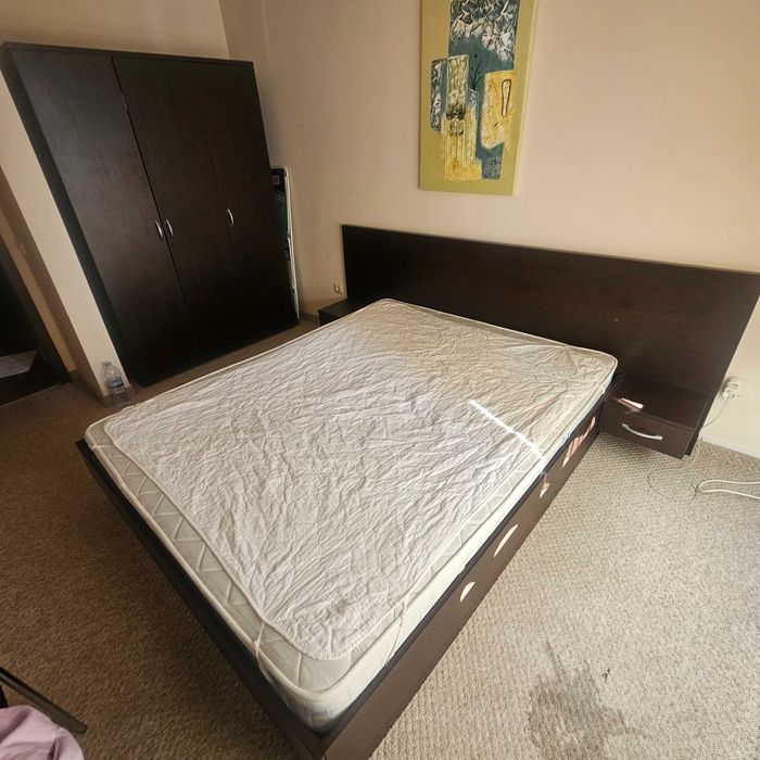 Спалня, подматрачна рамка и матрак 160/2000