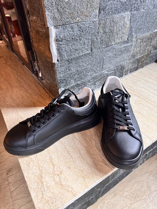 Черни мъжки обувки John Richmond