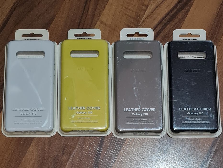 Husa piele originala Samsung Leather Cover Galaxy S10 G973
