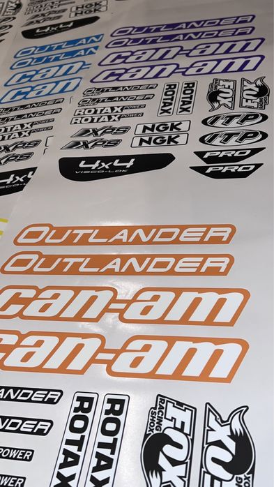 ATV Stickere , laminate, STOC NOU