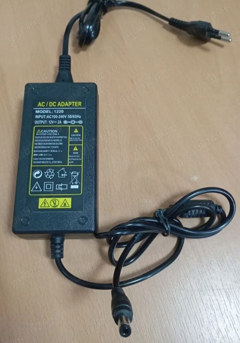 Vând  2 Alimentatoare 12 V   2 Amperi ,preț 45 Lei bucata