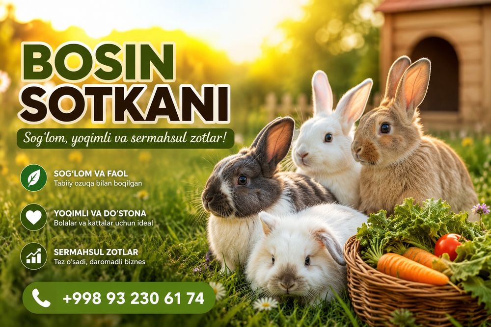 Shirin quyonlar bor