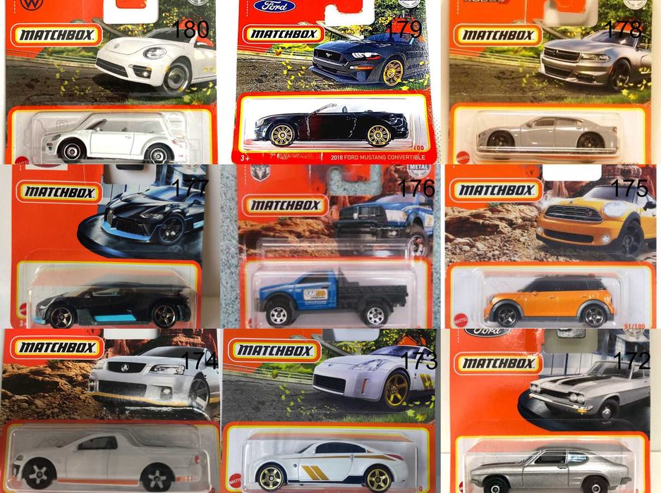 Метални колички Мачбокс Matchbox от различни години в мащаб 1:64 Част2