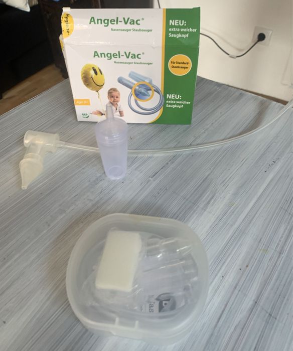 Batista bebelusului Set Aspirator nazal manual si bucal nou nascut