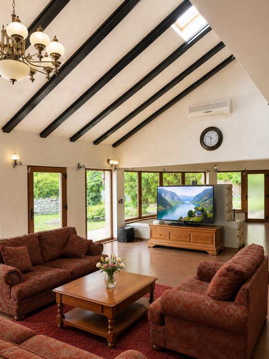 Camere în vilă  cu piscină, în regim hotelier