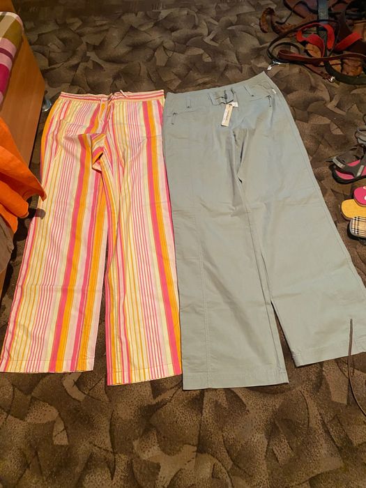 Брюки лён и штапель